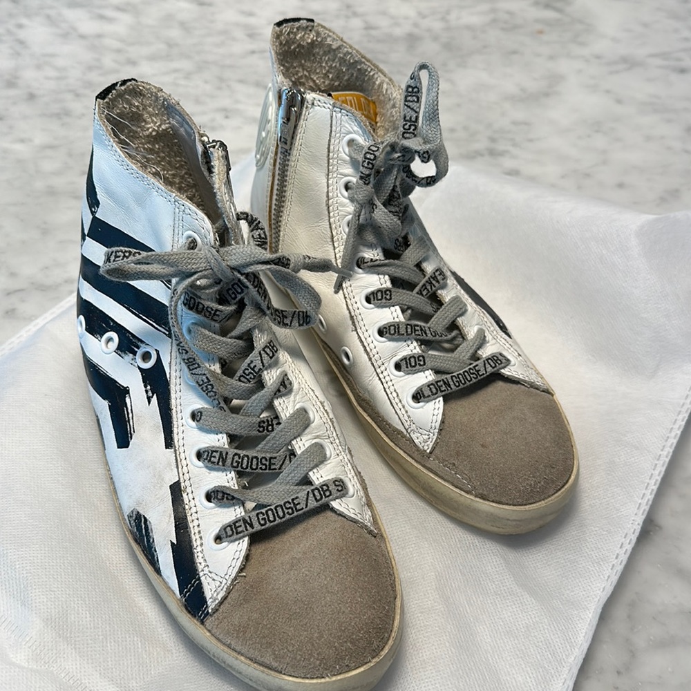 GOLDEN GOOSE DELUXE Brand Francy high tops
